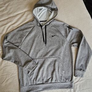 Nike Therma-Fit Gray Hoodie Large